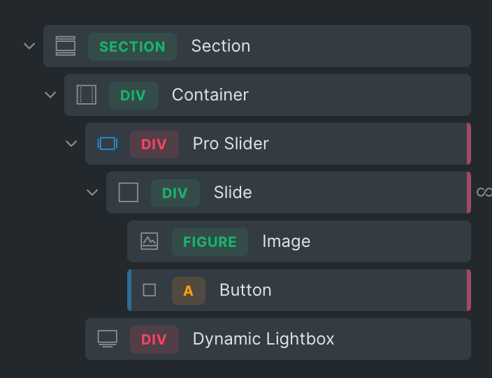 Video Lightbox Slider - Bricks Sections